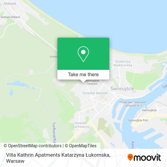 Villa Kathrin Apatments Katarzyna Łukomska map