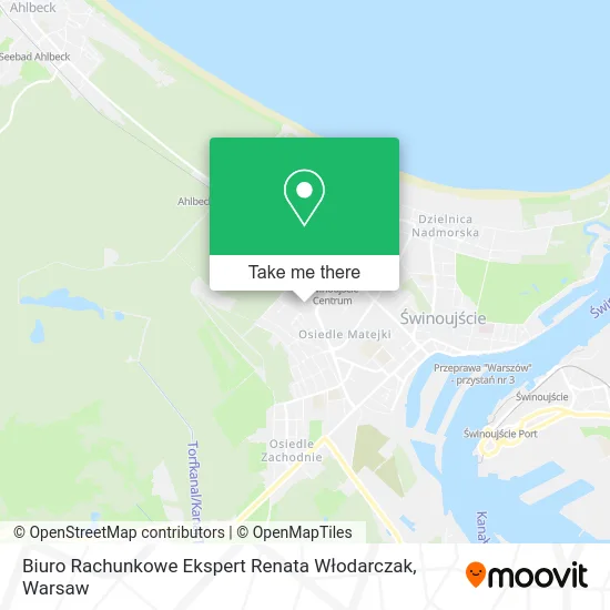 Карта Biuro Rachunkowe Ekspert Renata Włodarczak
