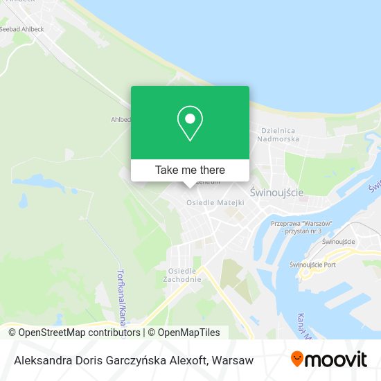 Aleksandra Doris Garczyńska Alexoft map