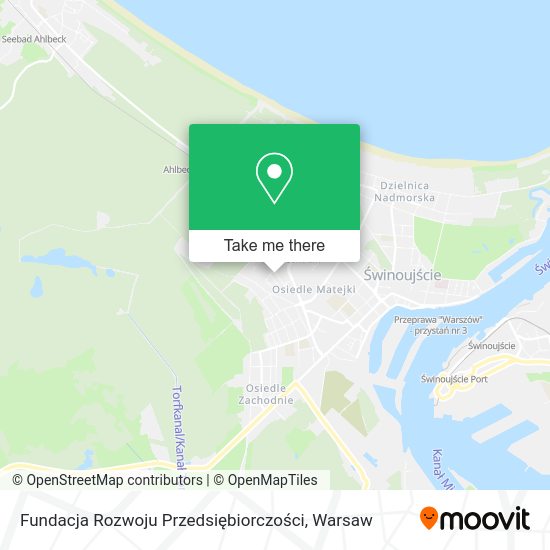 Fundacja Rozwoju Przedsiębiorczości map