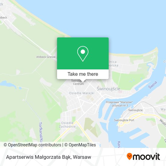 Apartserwis Małgorzata Bąk map