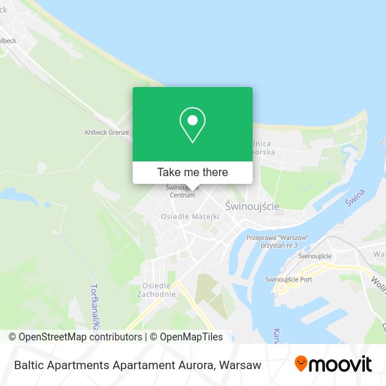 Baltic Apartments Apartament Aurora map