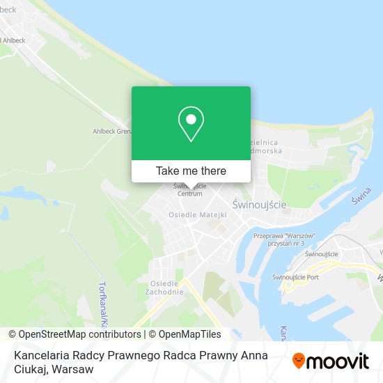 Kancelaria Radcy Prawnego Radca Prawny Anna Ciukaj map