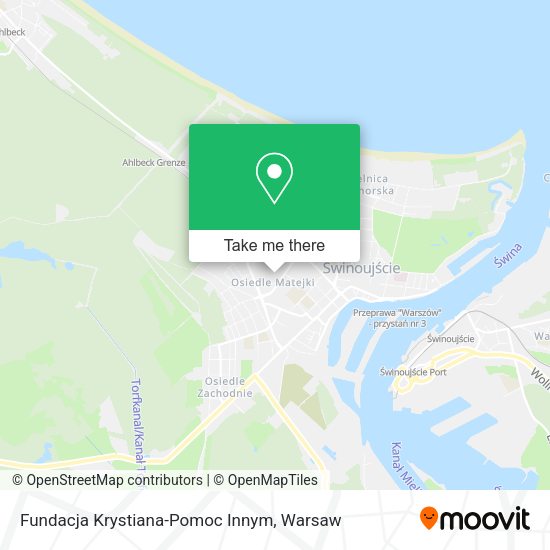 Fundacja Krystiana-Pomoc Innym map