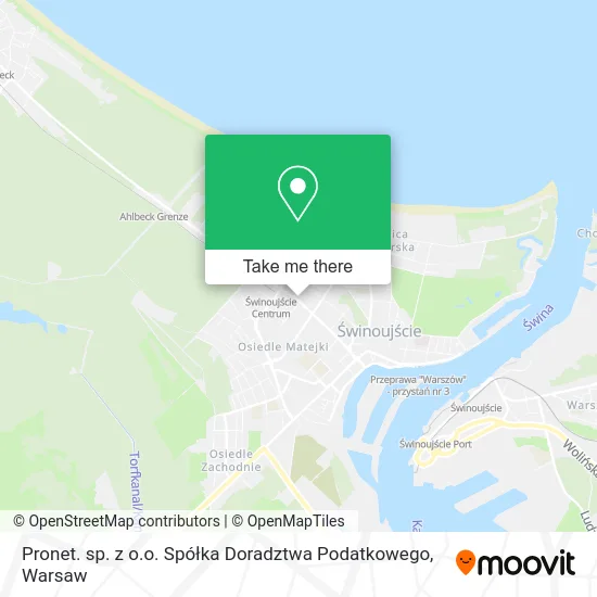 Карта Pronet. sp. z o.o. Spółka Doradztwa Podatkowego