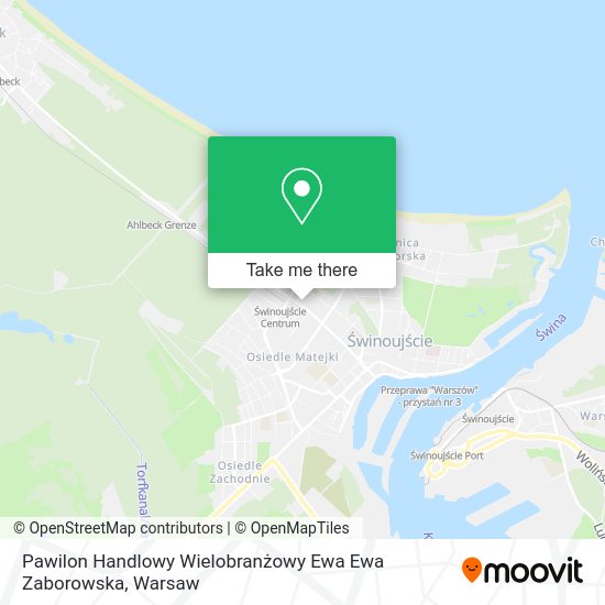 Pawilon Handlowy Wielobranżowy Ewa Ewa Zaborowska map