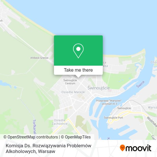 Komisja Ds. Rozwiązywania Problemów Alkoholowych map