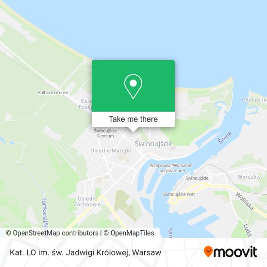 Kat. LO im. św. Jadwigi Królowej map