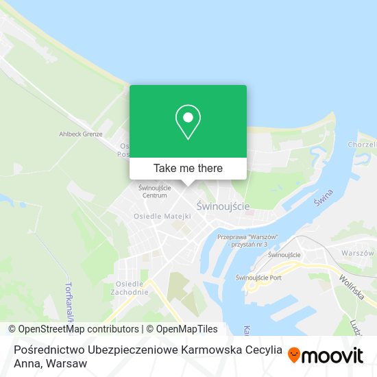 Pośrednictwo Ubezpieczeniowe Karmowska Cecylia Anna map