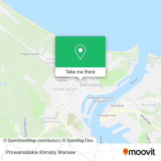 Prowansalskie Klimaty map