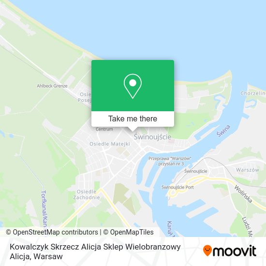 Kowalczyk Skrzecz Alicja Sklep Wielobranzowy Alicja map