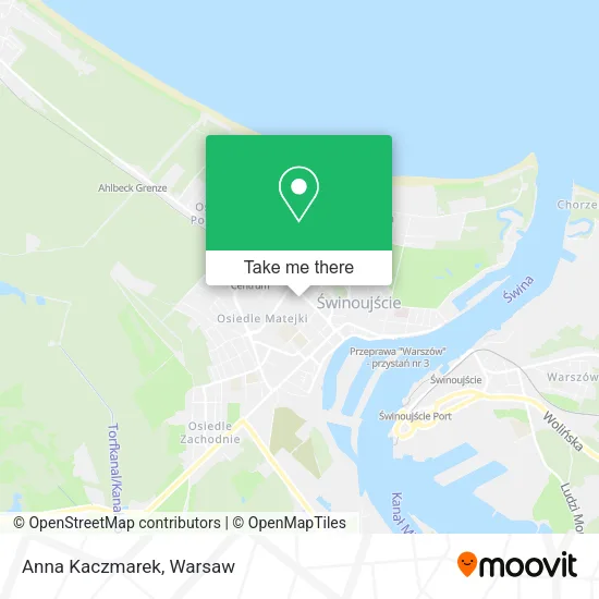 Anna Kaczmarek map
