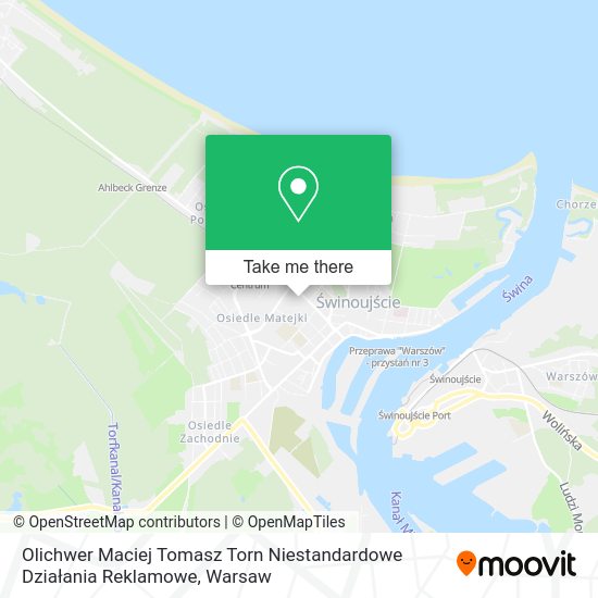 Olichwer Maciej Tomasz Torn Niestandardowe Działania Reklamowe map