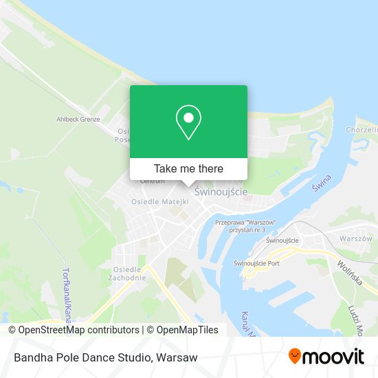 Bandha Pole Dance Studio map