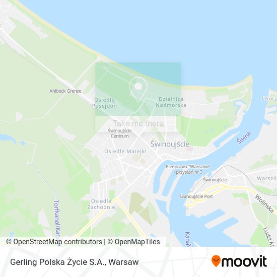 Gerling Polska Życie S.A. map