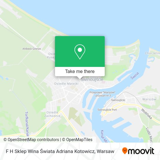 F H Sklep Wina Świata Adriana Kotowicz map