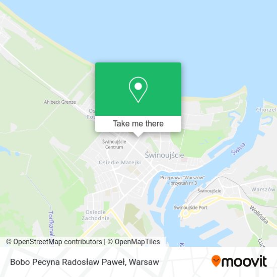 Bobo Pecyna Radosław Paweł map