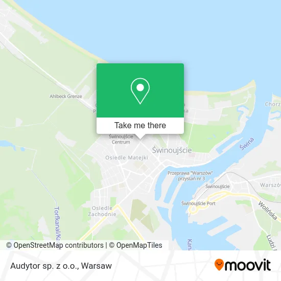 Карта Audytor sp. z o.o.