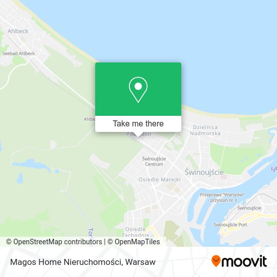 Magos Home Nieruchomości map