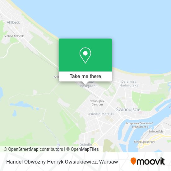 Карта Handel Obwozny Henryk Owsiukiewicz