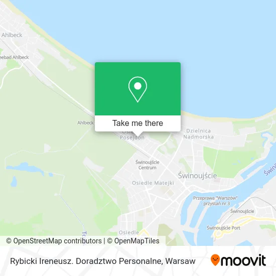 Карта Rybicki Ireneusz. Doradztwo Personalne