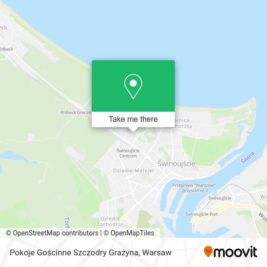 Pokoje Gościnne Szczodry Grażyna map