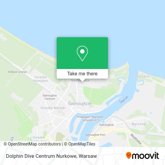 Dolphin Dive Centrum Nurkowe map