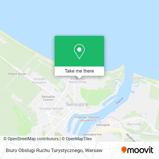 Biuro Obslugi Ruchu Turystycznego map