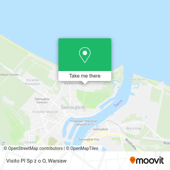 Карта Visito Pl Sp z o O