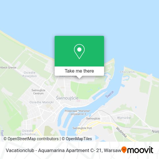 Vacationclub - Aquamarina Apartment C- 21 map