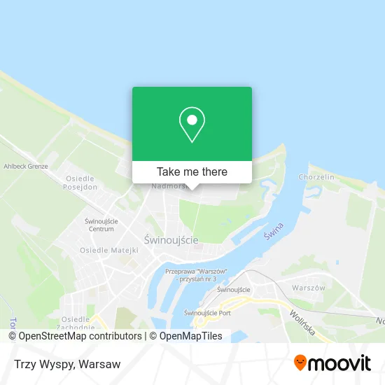 Карта Trzy Wyspy