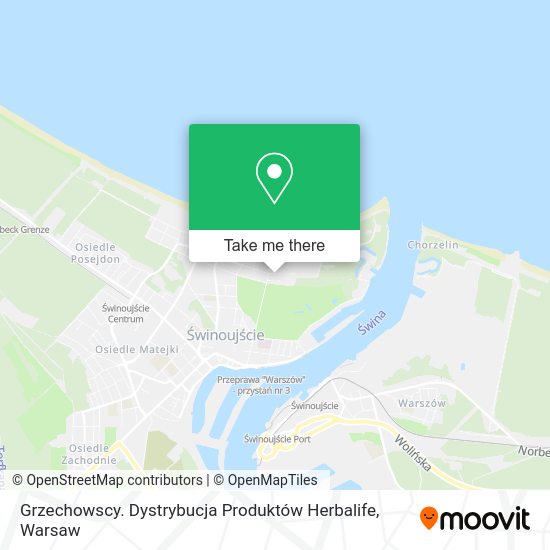 Grzechowscy. Dystrybucja Produktów Herbalife map