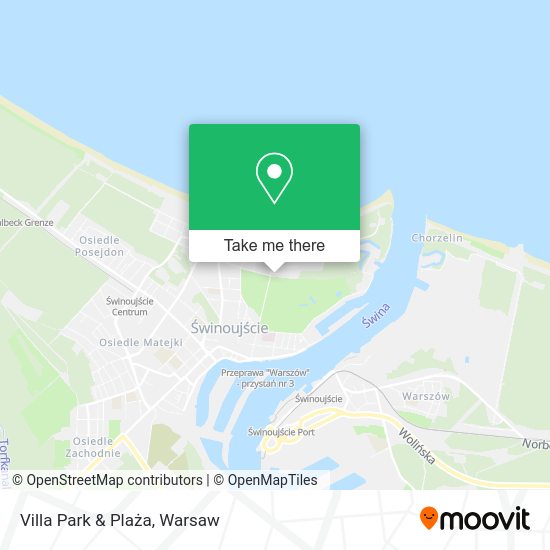 Villa Park & Plaża map