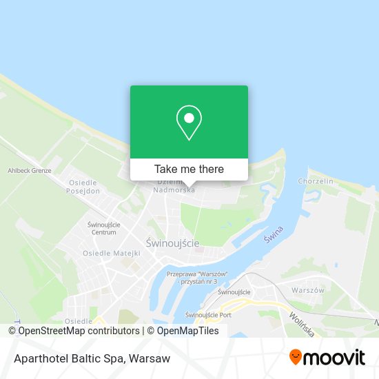 Aparthotel Baltic Spa map