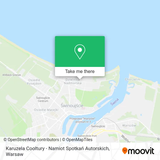 Karuzela Cooltury - Namiot Spotkań Autorskich map