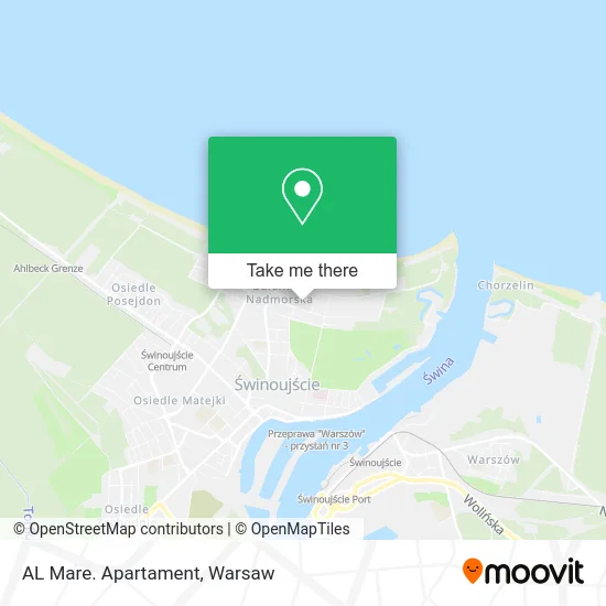 Карта AL Mare. Apartament