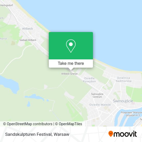 Sandskulpturen Festival map