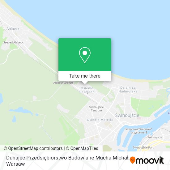 Карта Dunajec Przedsiębiorstwo Budowlane Mucha Michał