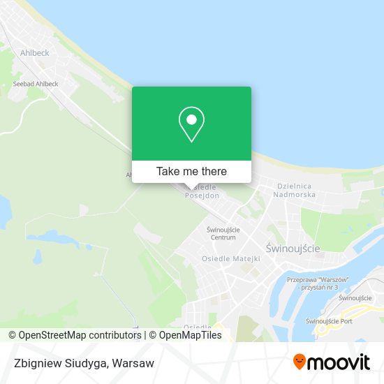 Zbigniew Siudyga map