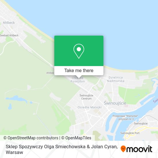 Sklep Spozywczy Olga Smiechowska & Jolan Cyran map