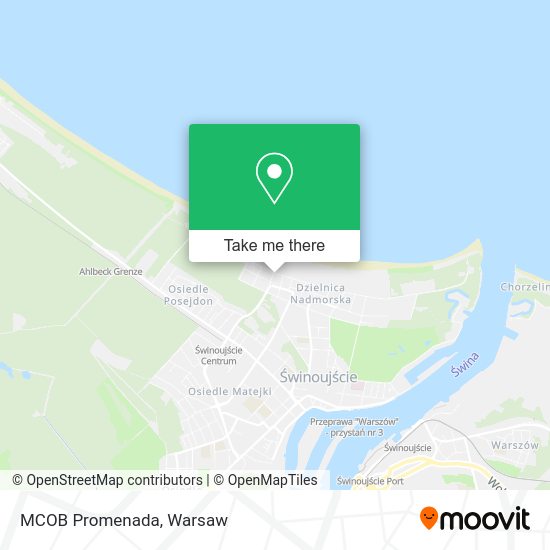 MCOB Promenada map