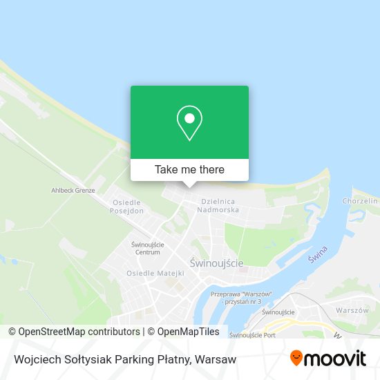 Wojciech Sołtysiak Parking Płatny map