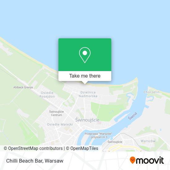 Chilli Beach Bar map