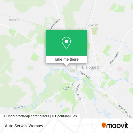 Карта Auto Serwis