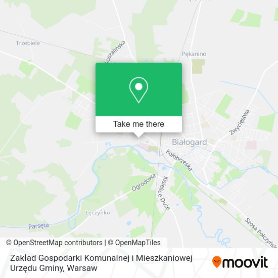 Zakład Gospodarki Komunalnej i Mieszkaniowej Urzędu Gminy map