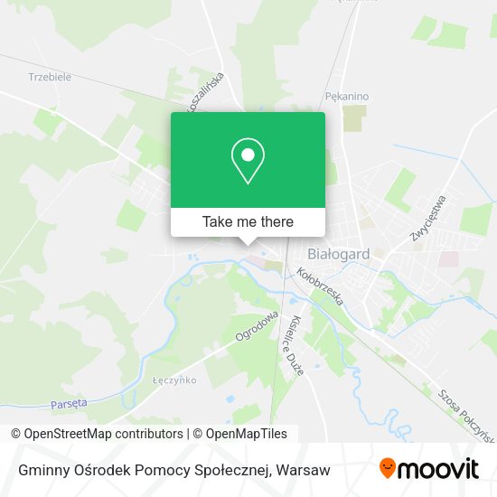 Gminny Ośrodek Pomocy Społecznej map