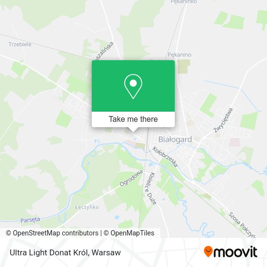 Ultra Light Donat Król map