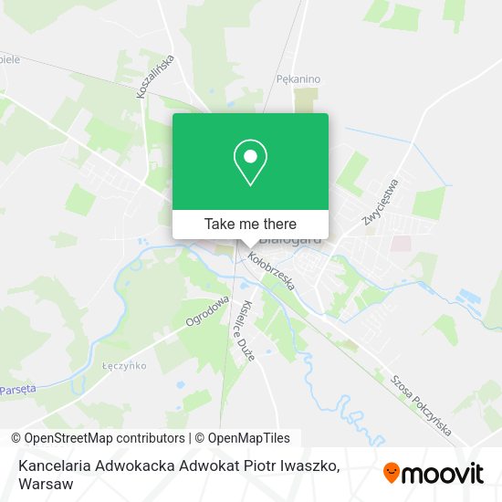 Kancelaria Adwokacka Adwokat Piotr Iwaszko map