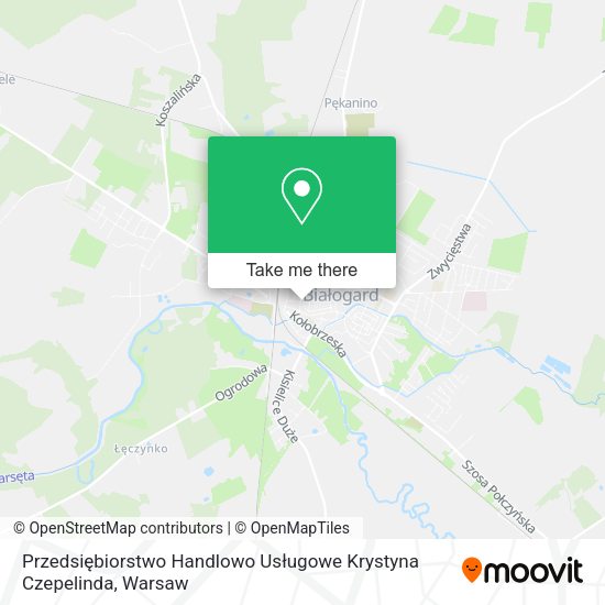 Przedsiębiorstwo Handlowo Usługowe Krystyna Czepelinda map