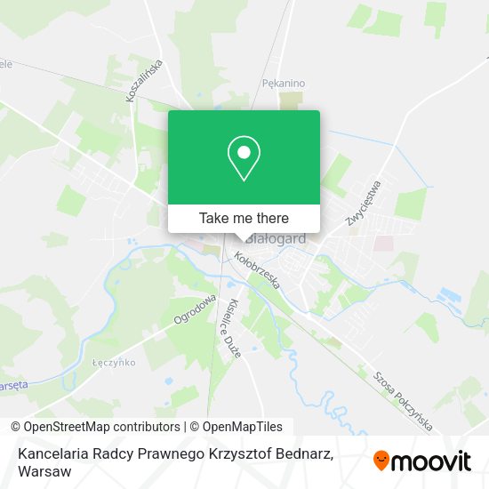 Kancelaria Radcy Prawnego Krzysztof Bednarz map